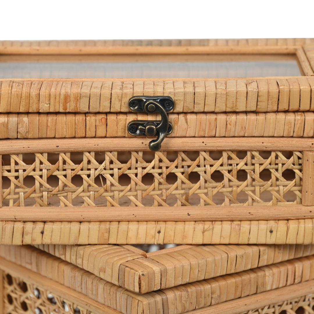 6162-2 - Brielle Set of 2 Rattan Boxes