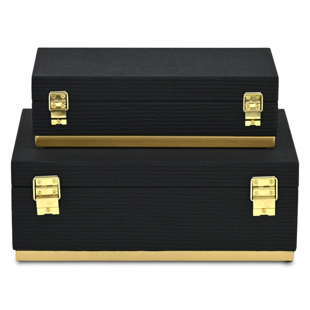 6177-2 - Eira Rect Retro Stripe Pattern Box Set