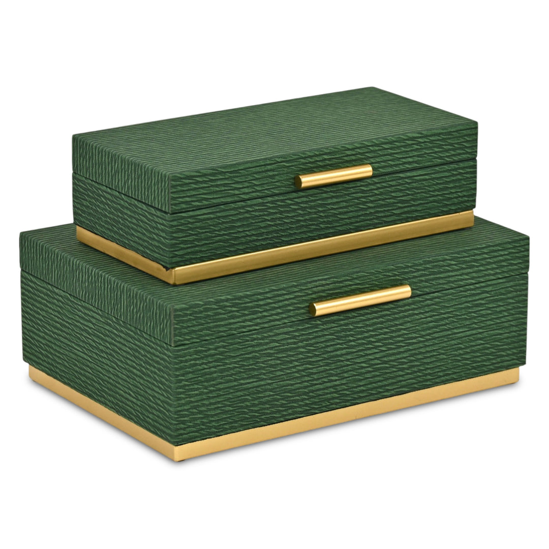 6177-2 - Eira Rect Retro Stripe Pattern Box Set