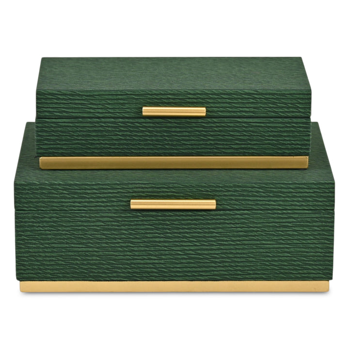6177-2 - Eira Rect Retro Stripe Pattern Box Set