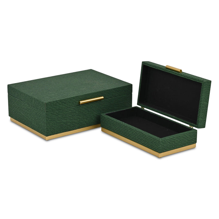 6177-2 - Eira Rect Retro Stripe Pattern Box Set