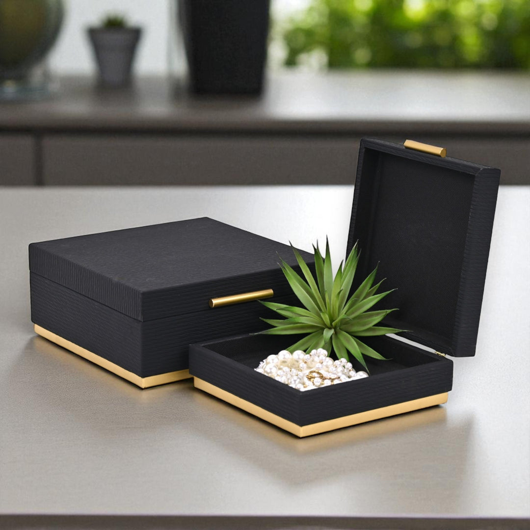 6178-2 - Eira Square Retro Stripe Pattern Box Set