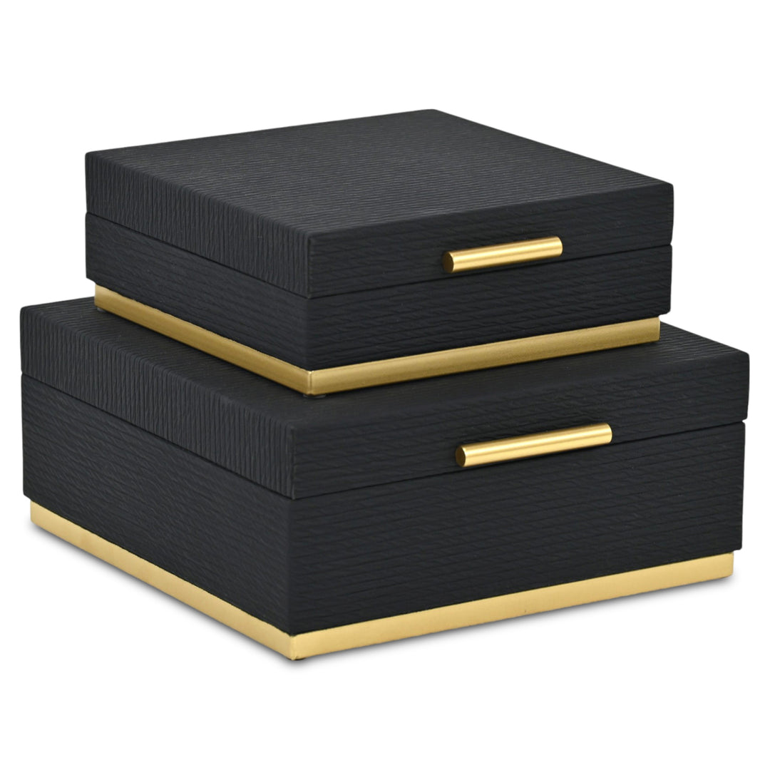 6178-2 - Eira Square Retro Stripe Pattern Box Set