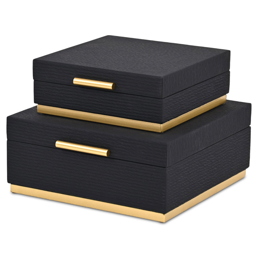 6178-2 - Eira Square Retro Stripe Pattern Box Set
