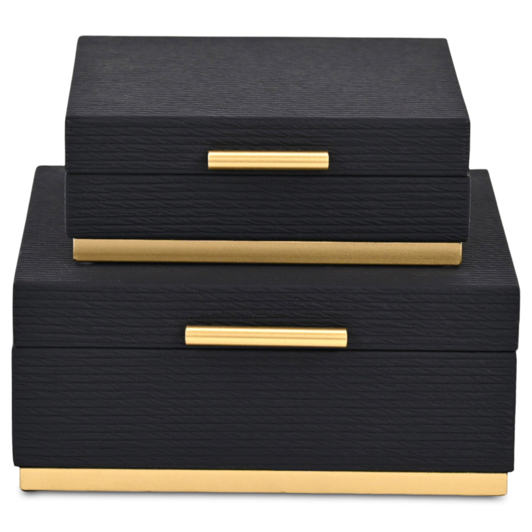 6178-2 - Eira Square Retro Stripe Pattern Box Set