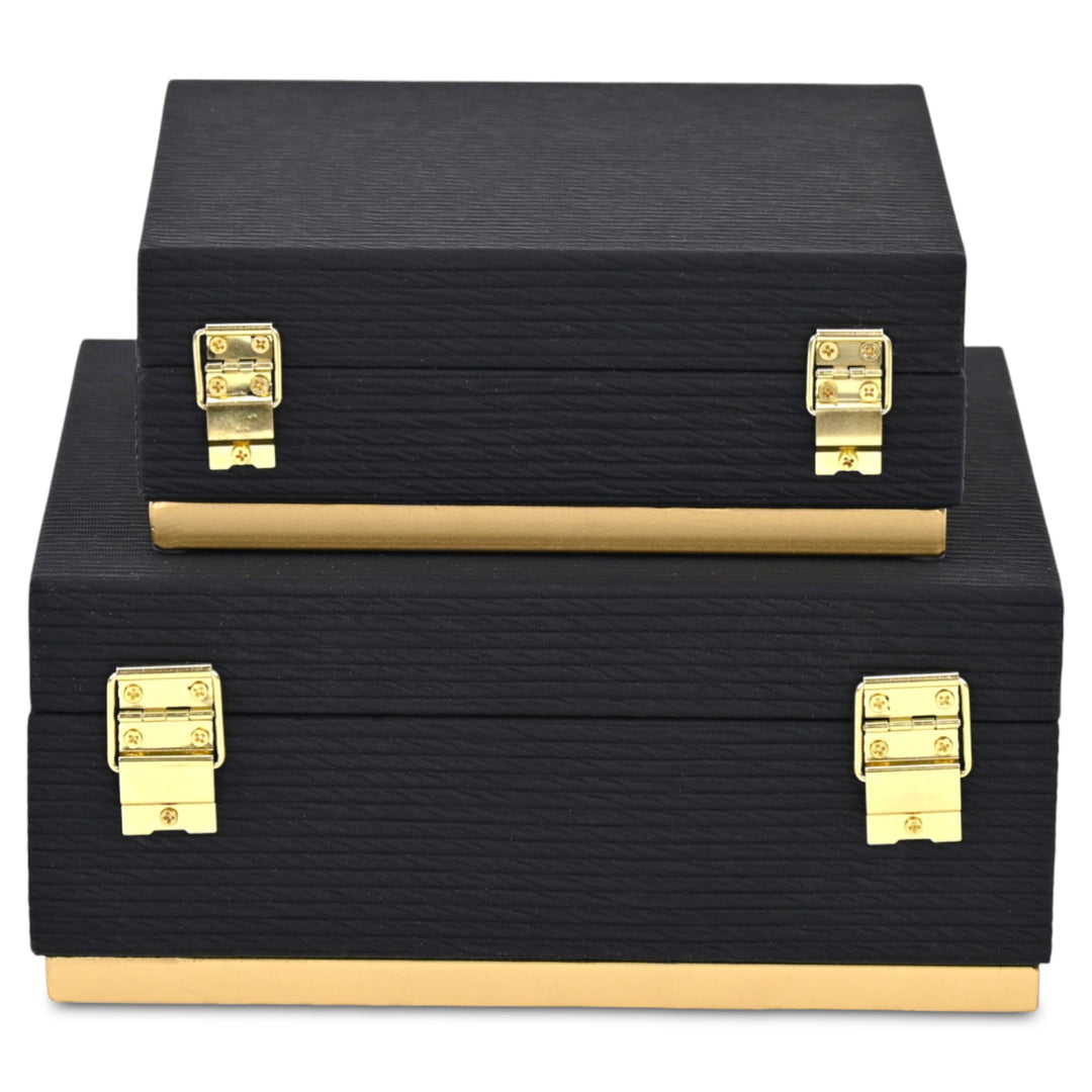 6178-2 - Eira Square Retro Stripe Pattern Box Set