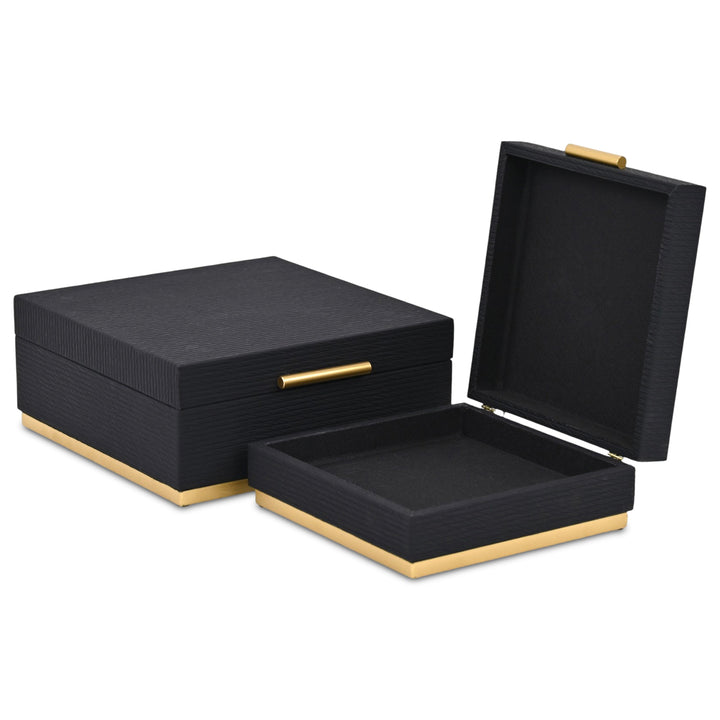 6178-2 - Eira Square Retro Stripe Pattern Box Set