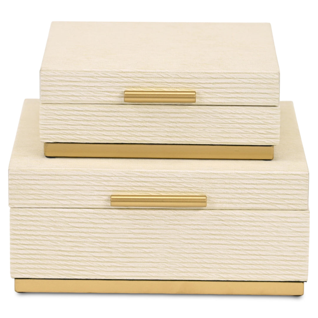 6178-2 - Eira Square Retro Stripe Pattern Box Set