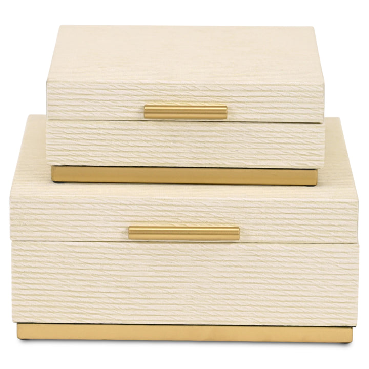 6178-2 - Eira Square Retro Stripe Pattern Box Set