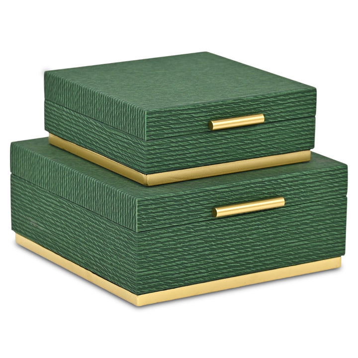 6178-2 - Eira Square Retro Stripe Pattern Box Set