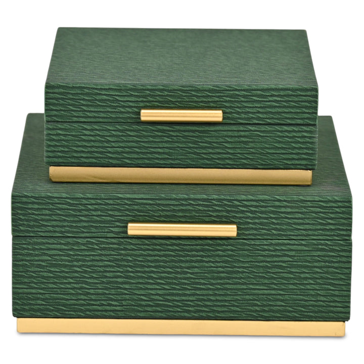 6178-2 - Eira Square Retro Stripe Pattern Box Set