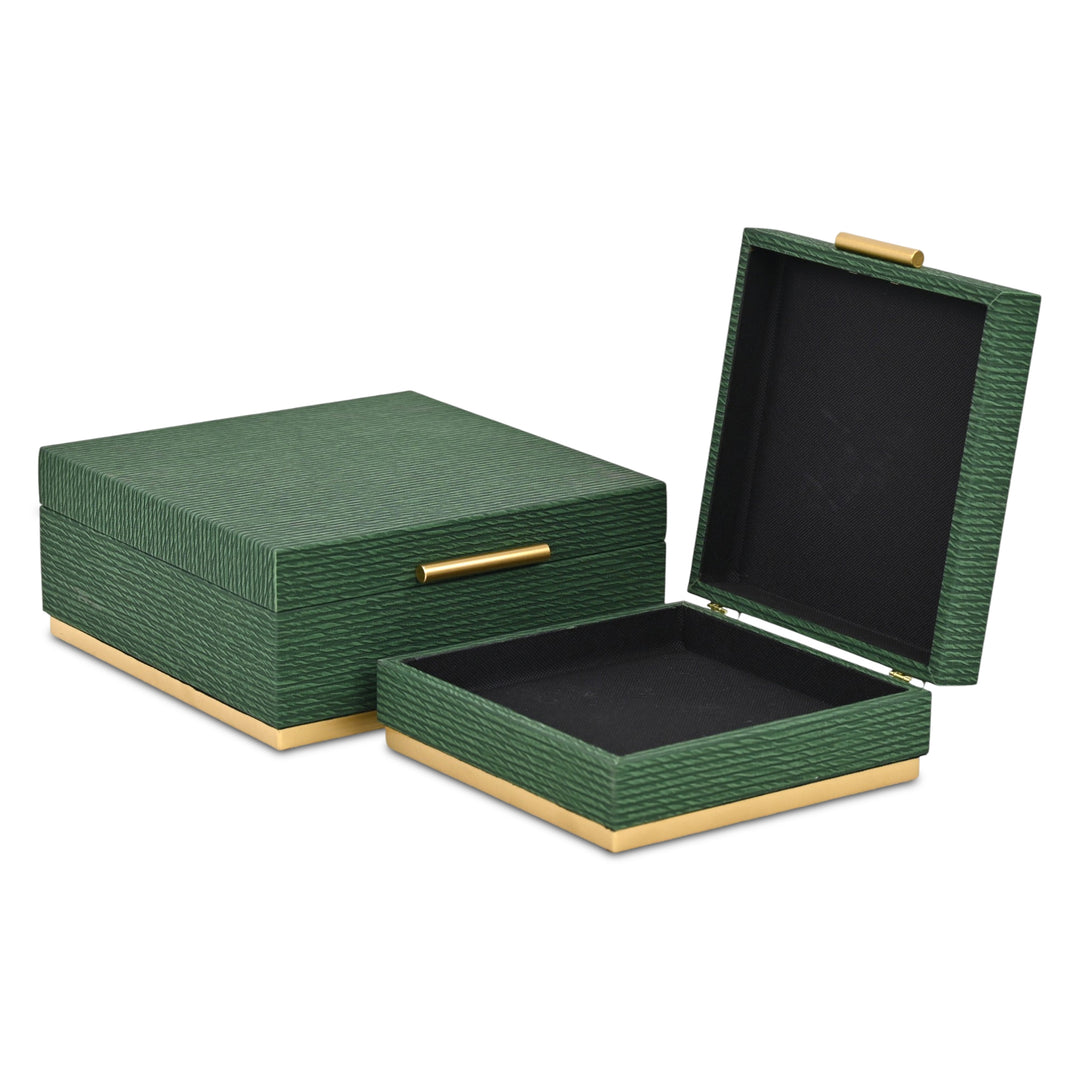 6178-2 - Eira Square Retro Stripe Pattern Box Set