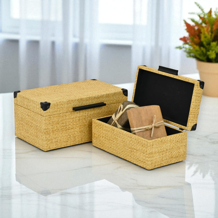 6179-2 - Ferelith Artafiber Wicker Style Box Set