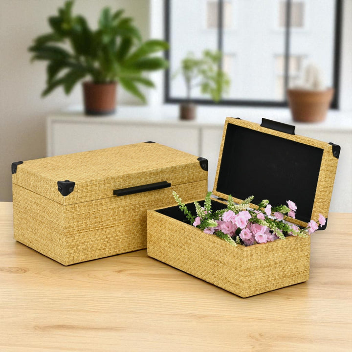 6179-2 - Ferelith Artafiber Wicker Style Box Set