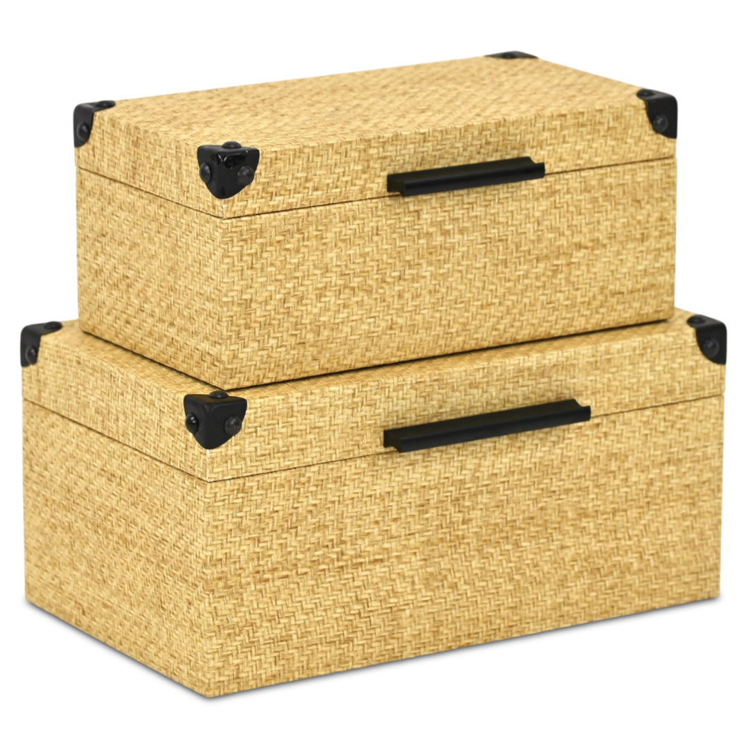 6179-2 - Ferelith Artafiber Wicker Style Box Set