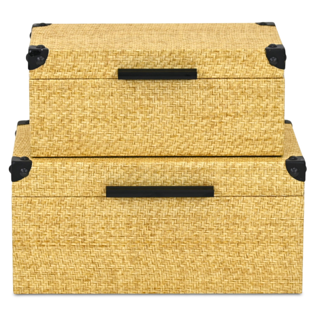 6179-2 - Ferelith Artafiber Wicker Style Box Set