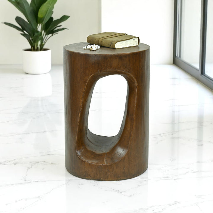 6184 - Phaedra Trunk-Style MGO Side Table
