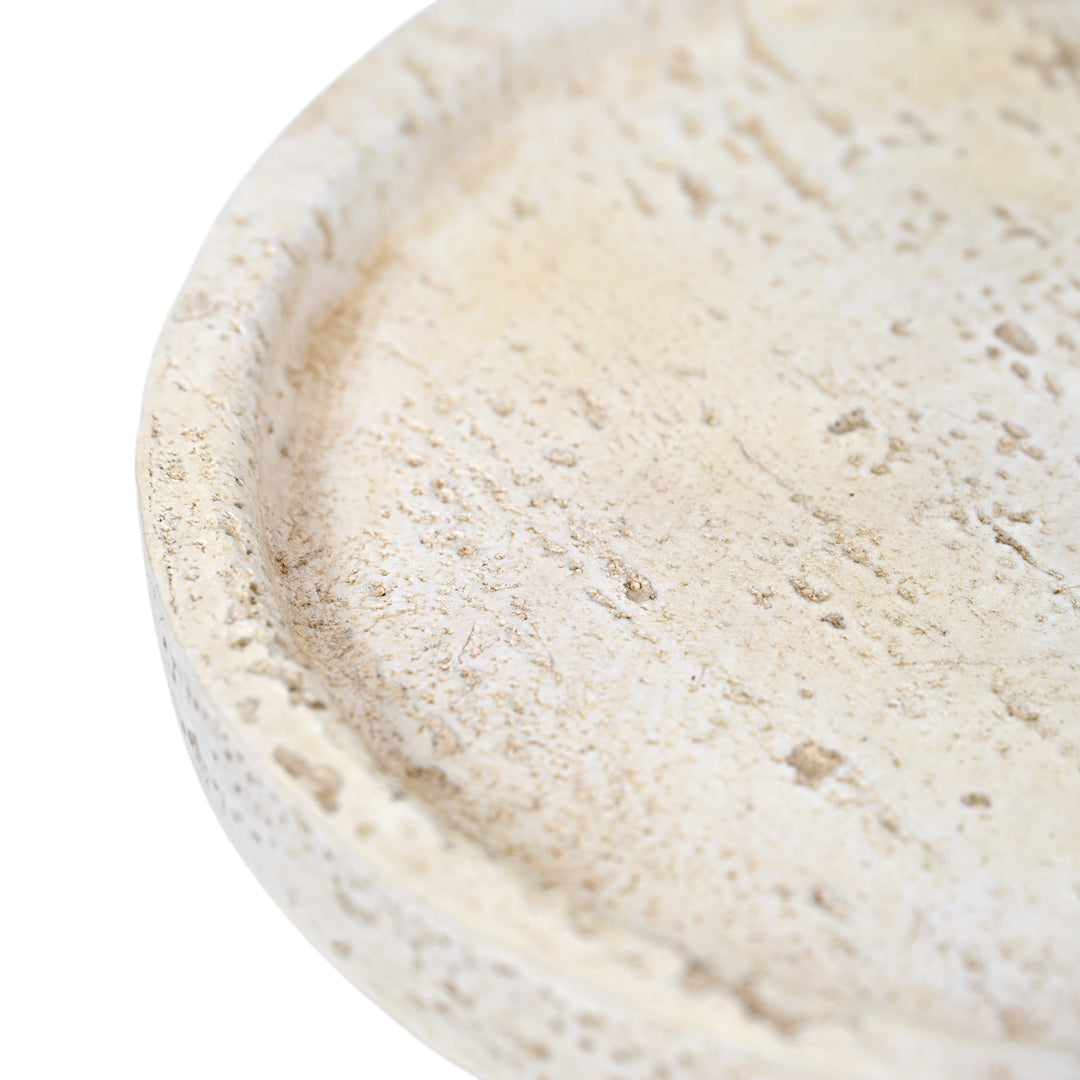 6188 - Avice Stone Style MGO Raised Dish