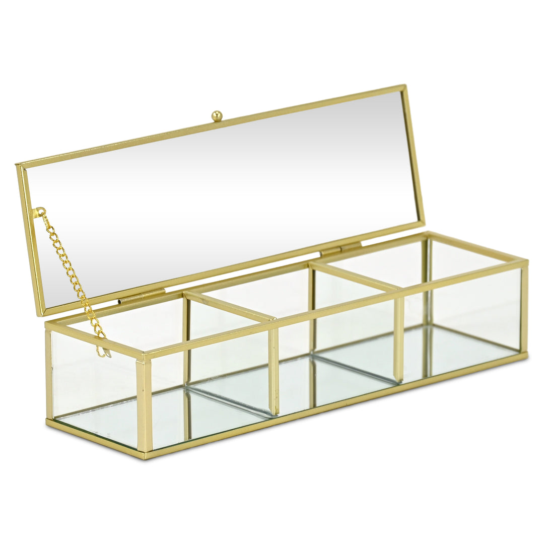 6213 - Verena 3 Slot Glass Box
