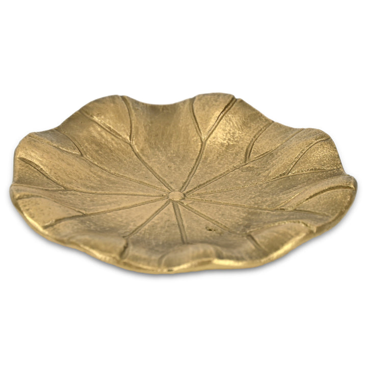 6220GD - Hypatia Cast Iron Lily Pad Tray