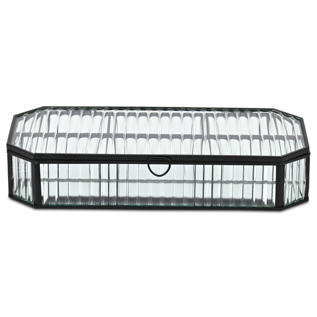 6225 - Zelara Glass & Metal Box