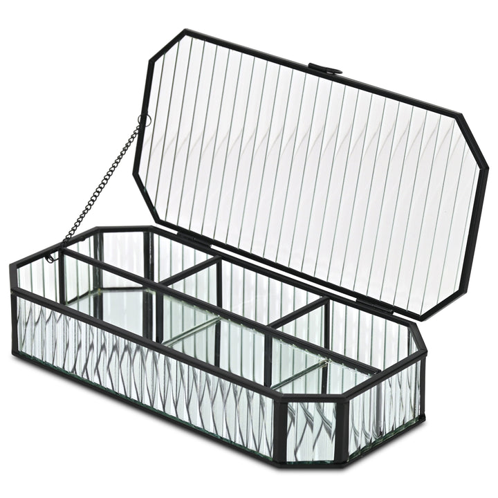 6225 - Zelara Glass & Metal Box