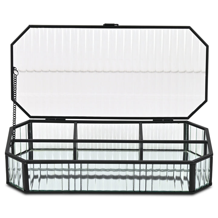 6225 - Zelara Glass & Metal Box