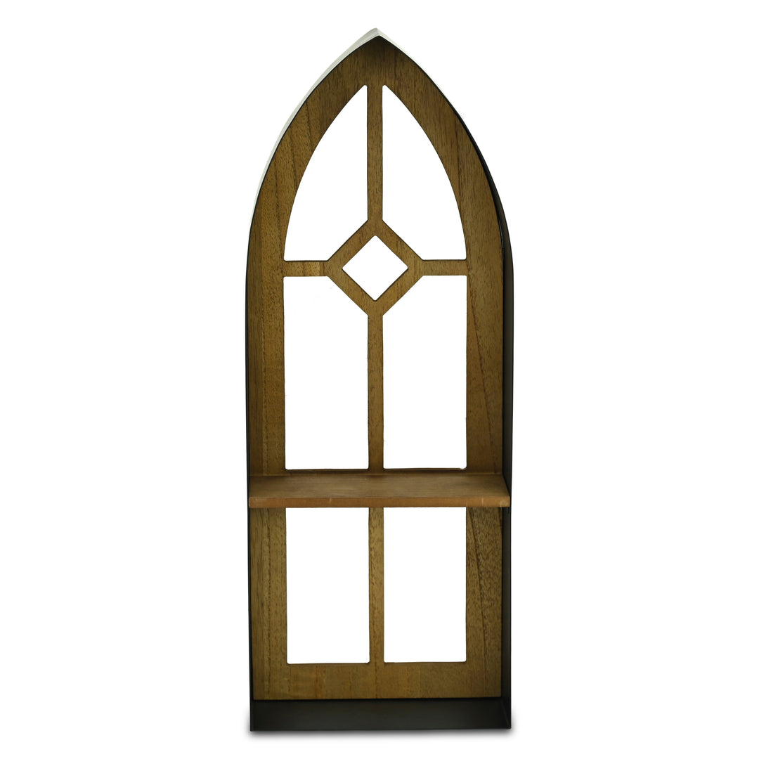 6231 - Meliora Window Themed Wall Shelf