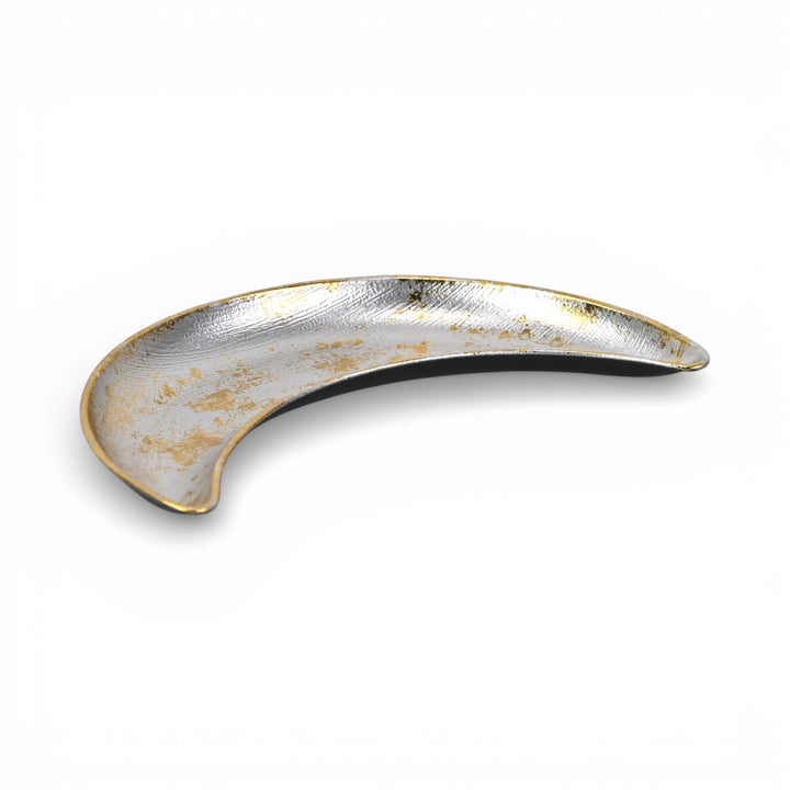 6242SV - Ecara Silver Metal Catchall Dish
