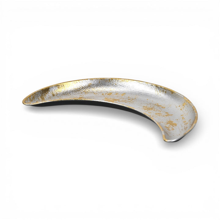 6242SV - Ecara Silver Metal Catchall Dish