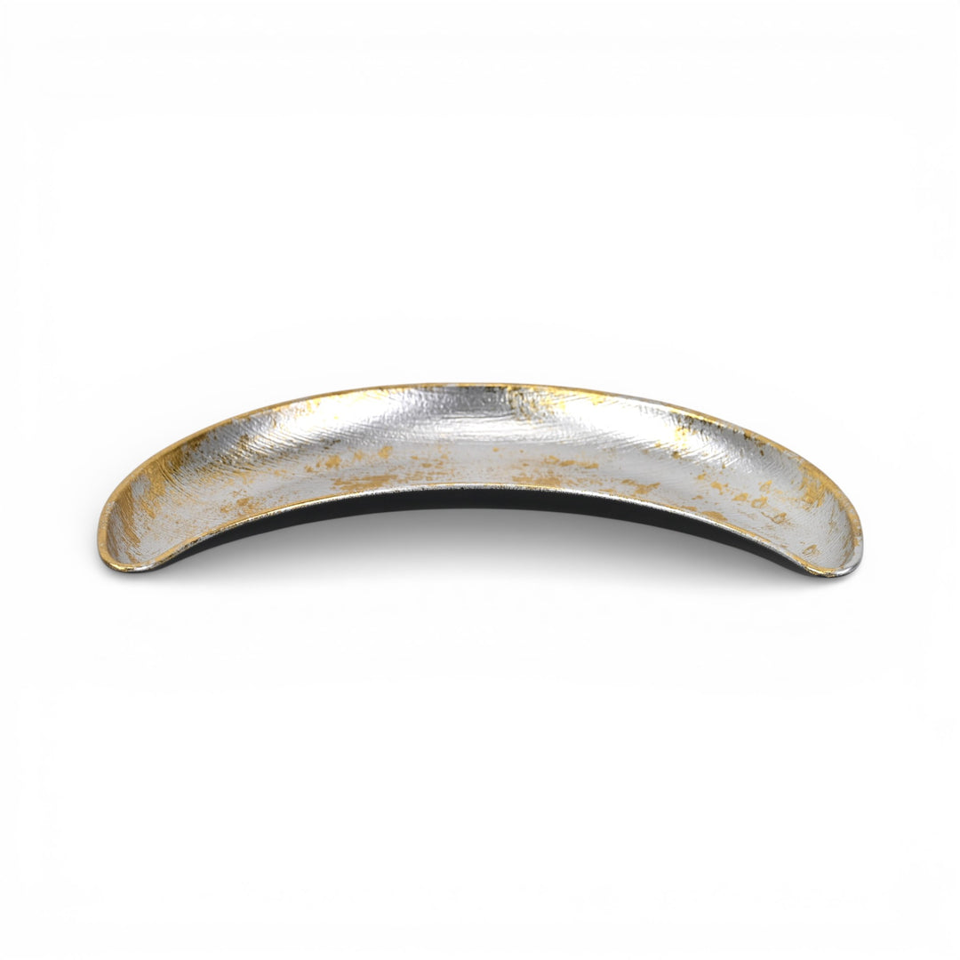 6242SV - Ecara Silver Metal Catchall Dish