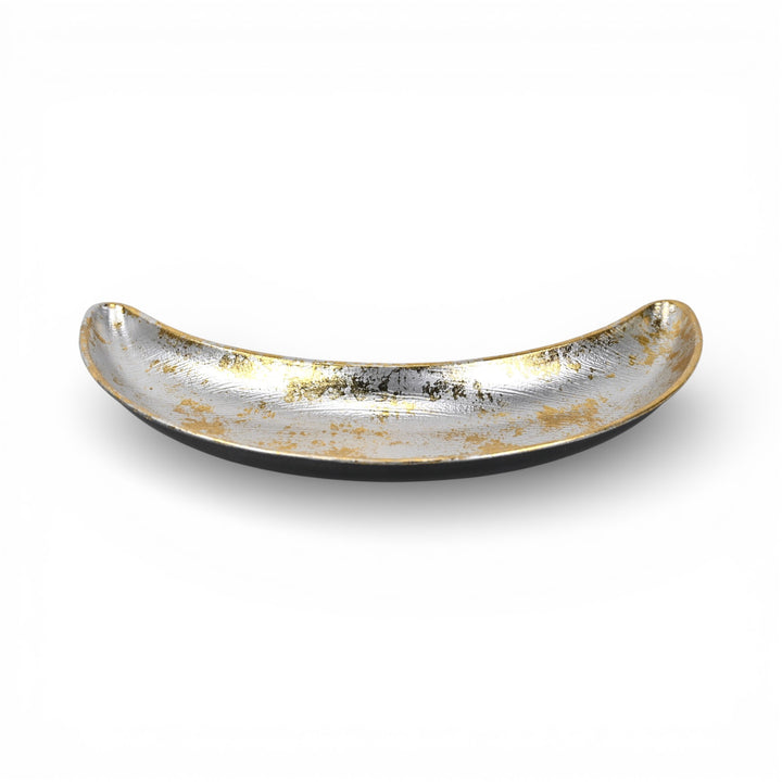 6242SV - Ecara Silver Metal Catchall Dish