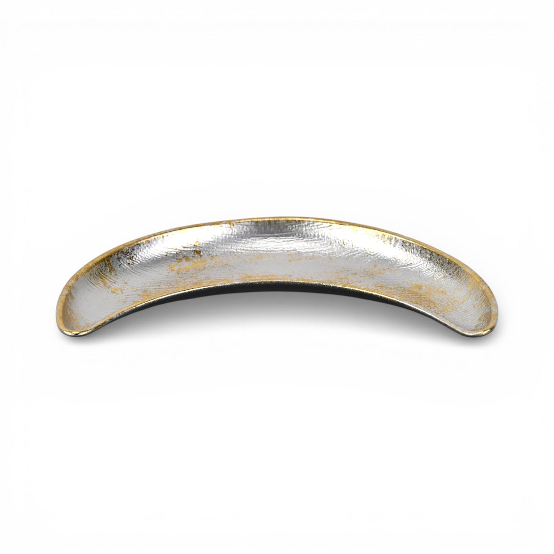 6242SV - Ecara Silver Metal Catchall Dish