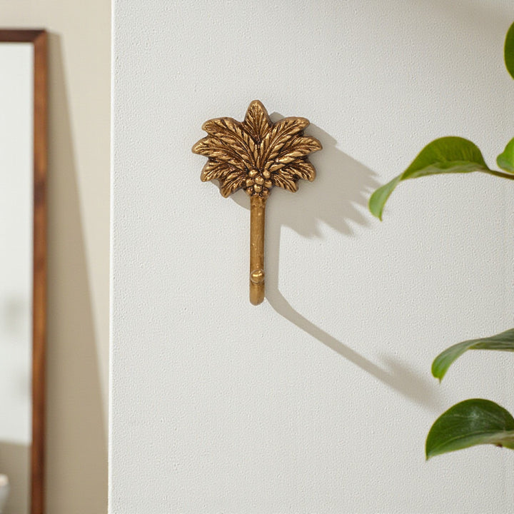 6248GD - Theira Palm Tree Wall Hook