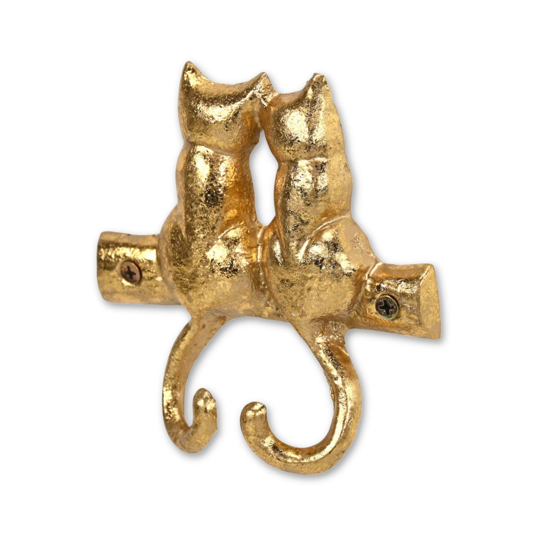6251 - Peacara Cat Pair Wall Hook
