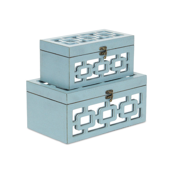 FP-3838-2 - Tessera Mirrored Boxes