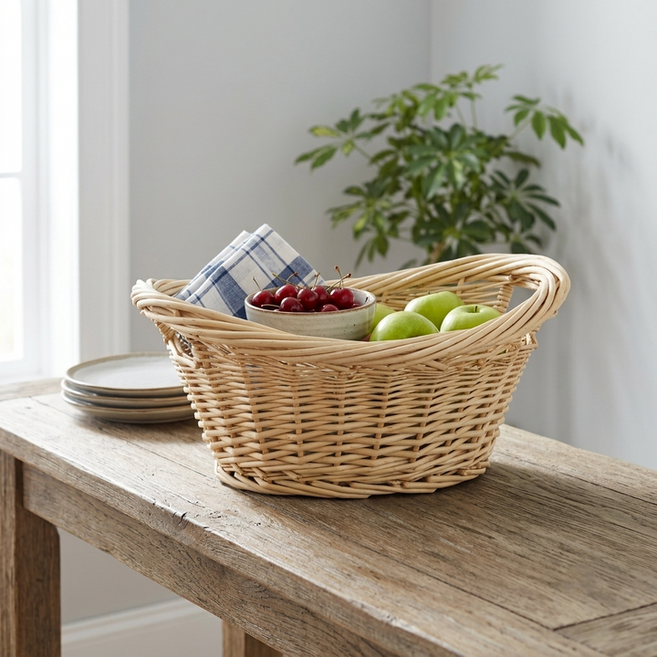 UW-8802A-S - Aseca 15.75" Carrying Basket with Handles