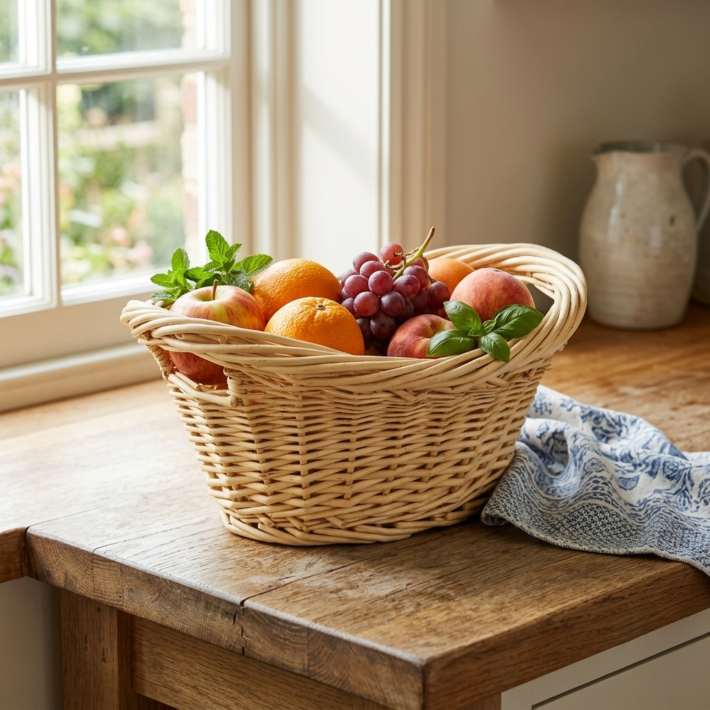 UW-8802A-S - Aseca 15.75" Carrying Basket with Handles