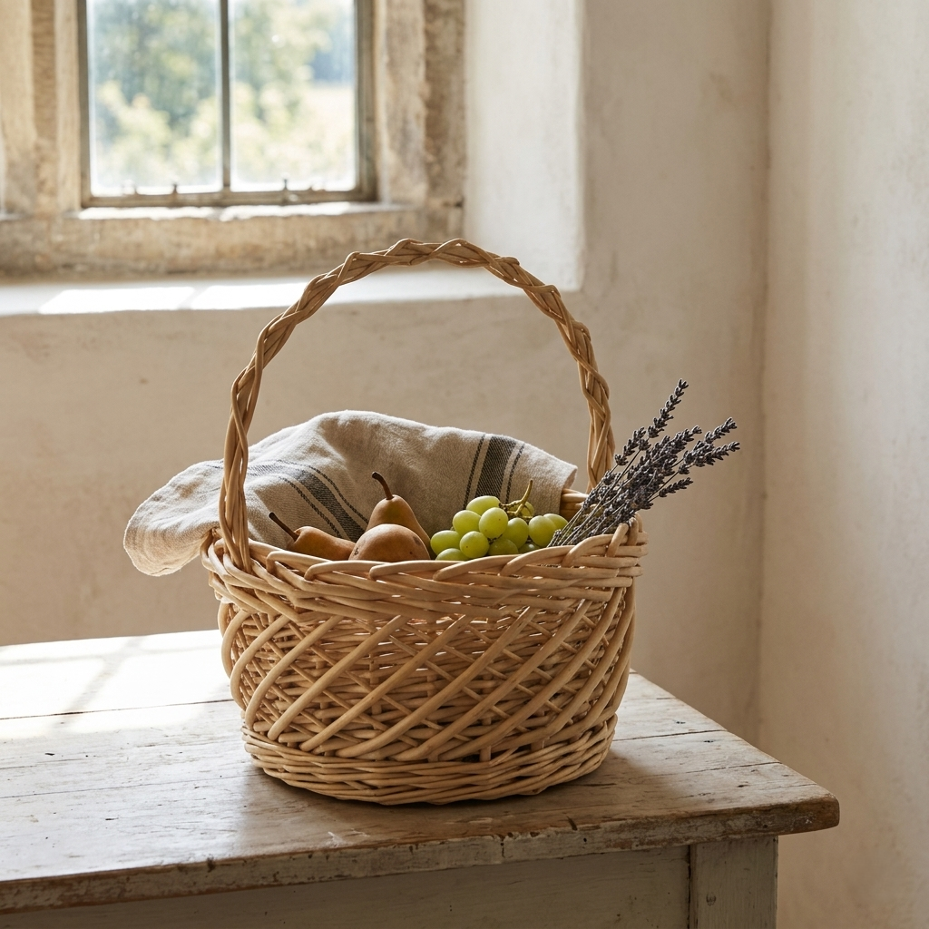 UW-9301RD - Pashka Round Basket