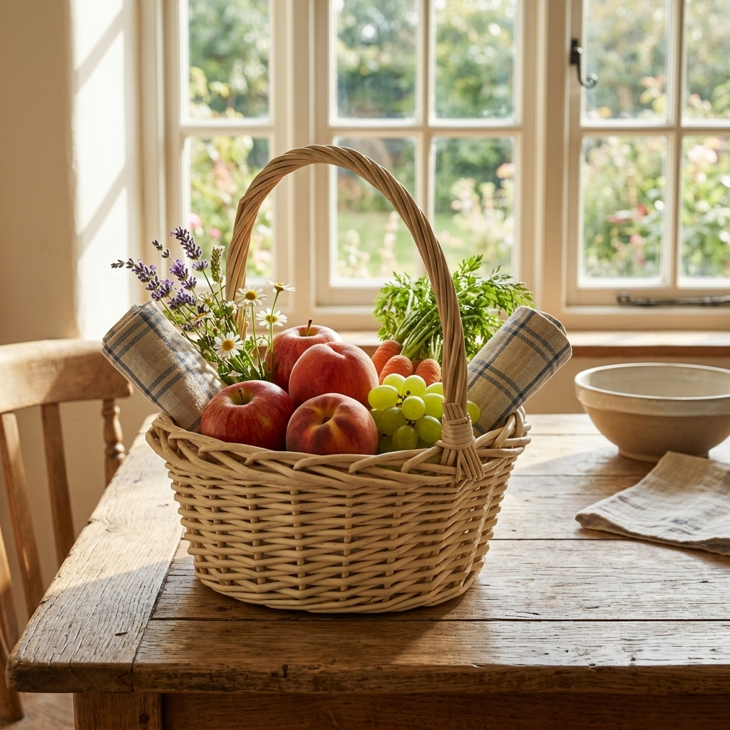 UW-9307XS - Insa Classic Handle Basket