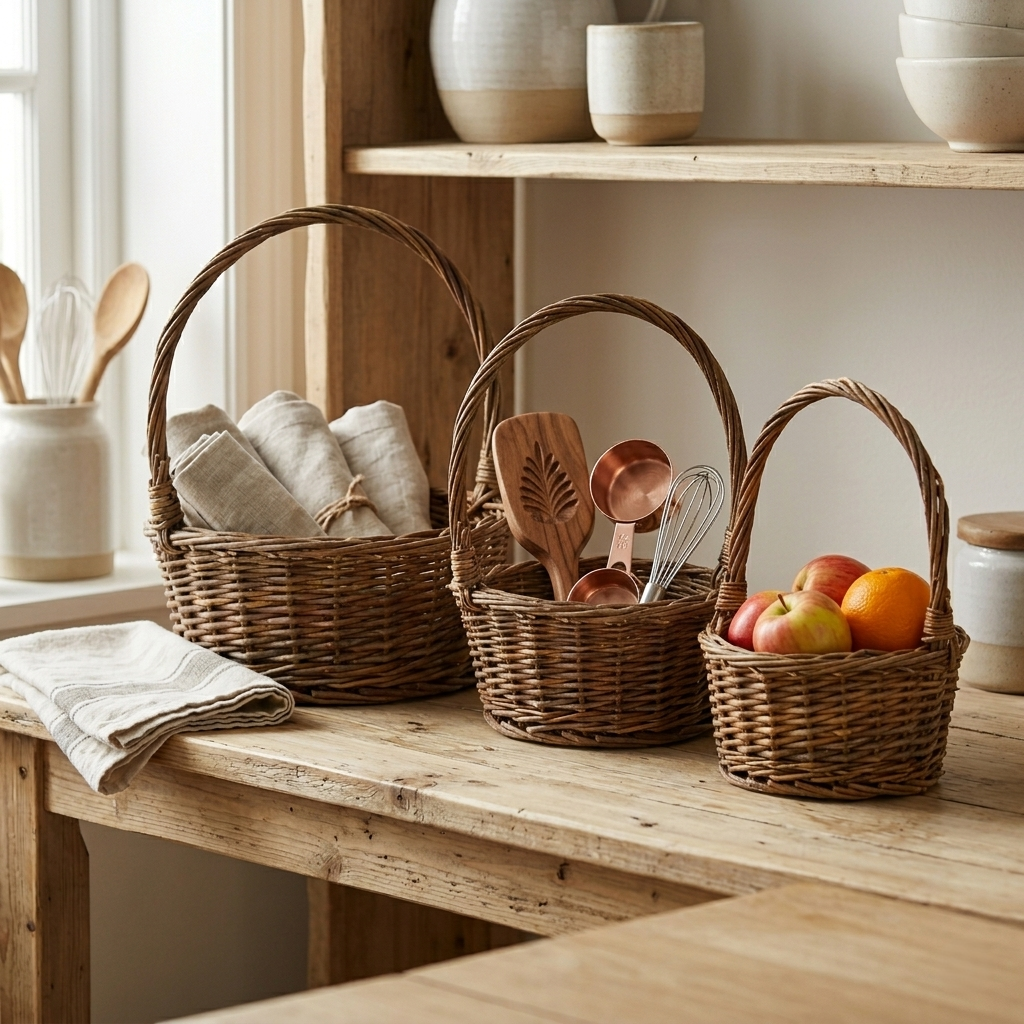 UW-9373UP-3 - Kirkel Round Basket Set
