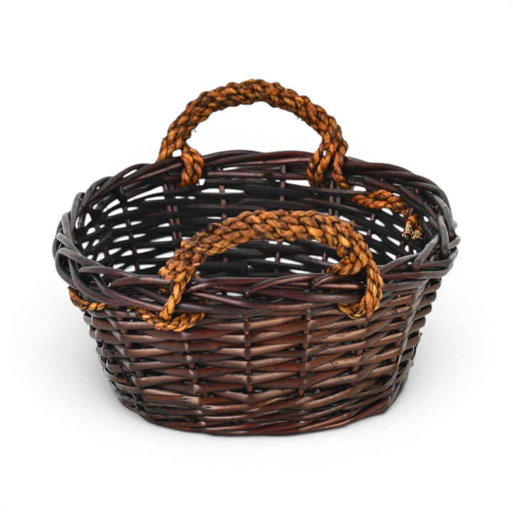 UW-9519OV-M - Beau Oval Wicker Basket